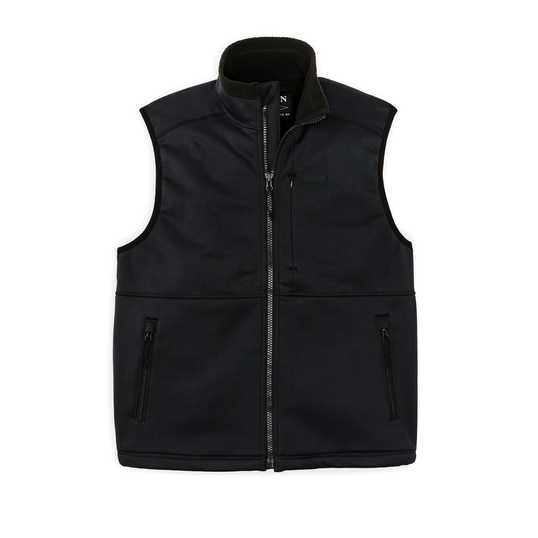 Granite Spire Fleece Vest - Black